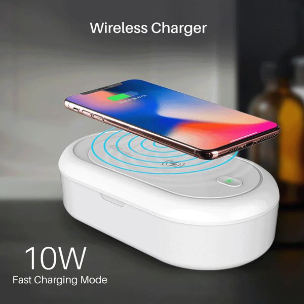 UV Sanitizer with Wireless Charging